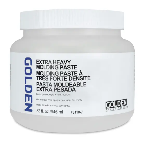 Golden Extra Heavy Gel / Molding Paste - 32 oz jar {1}