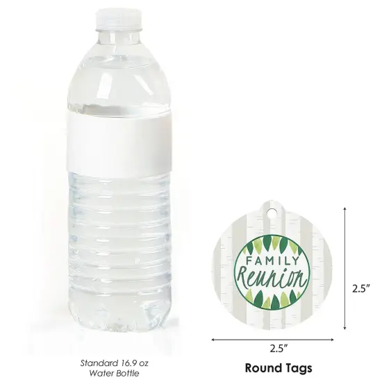 Big Dot of Happiness Family Tree Reunion - Family Gathering Party Favor Gift Tags (Set of 20) {3}