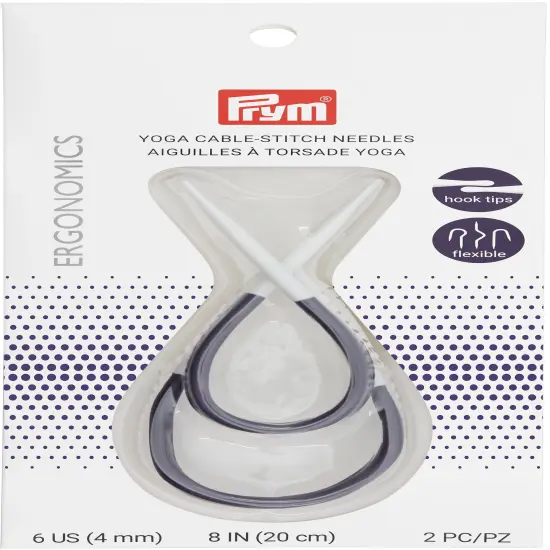 Prym Cable Stitch Needles 8" 2/Pkg-Size 6 {1}