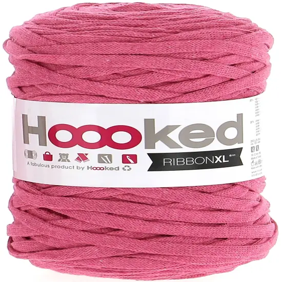 Multipack of 4 - Hoooked Ribbon XL Yarn-Bubblegum {2}