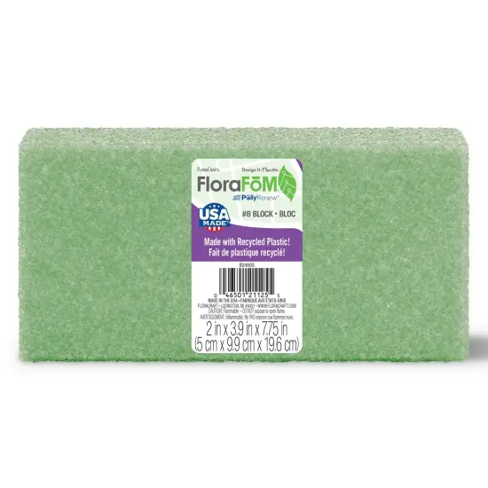 FloraCraft FloraFoM Block-2"X3.9"X7.75" {1}