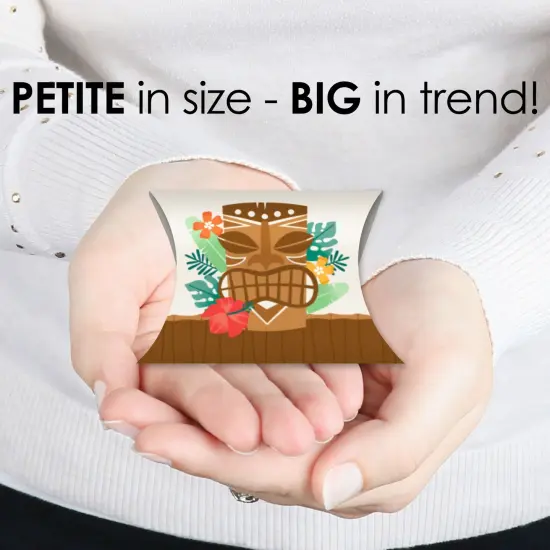 Big Dot of Happiness Tropical Luau - Favor Gift Boxes - Hawaiian Beach Party Petite Pillow Boxes - Set of 20 {4}