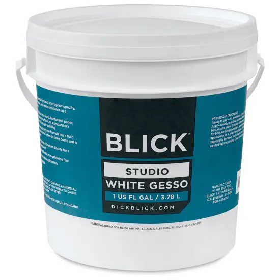 Blick Studio Gesso - 2 Coat, Gallon {1}