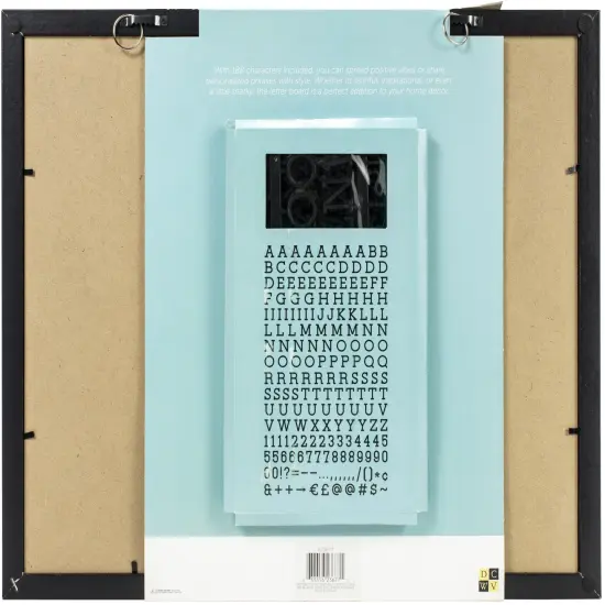 DCWV Letterboard 20"x16" with 1" Letters-Shiplap {2}