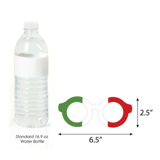 Big Dot of Happiness Let's Fiesta Glasses & Masks - Paper Card Stock Fiesta Photo Booth Props Kit - 10 Count {6}