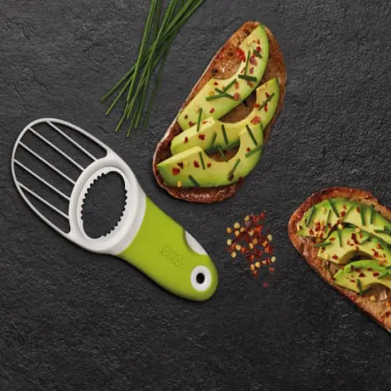 GoAvocado 3 in 1 Cut De-Stone and Slice Tool Safe Folding Blade {3}