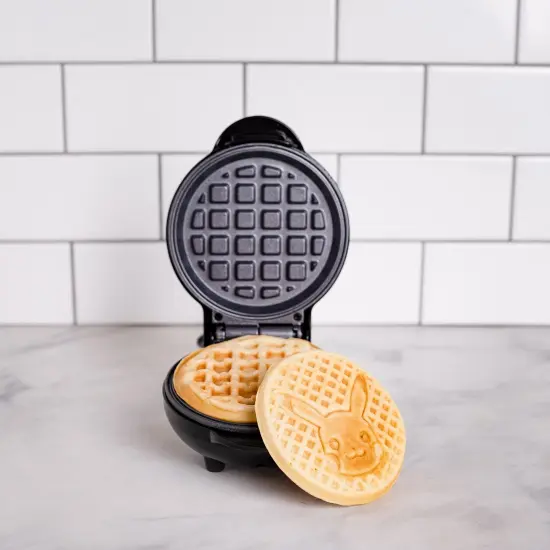 Uncanny Brands Pokemon Pikachu Mini Waffle Maker {4}