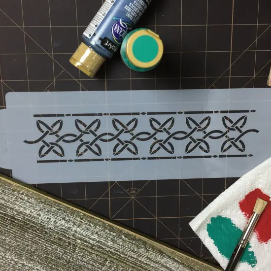 Celtic Twine Cake Stencil Side | C720 by Designer Stencils | Cake Decorating Tools | {4}