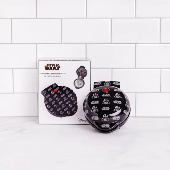 Uncanny Brands Star Wars Mini Darth Vader Waffle Maker {5}