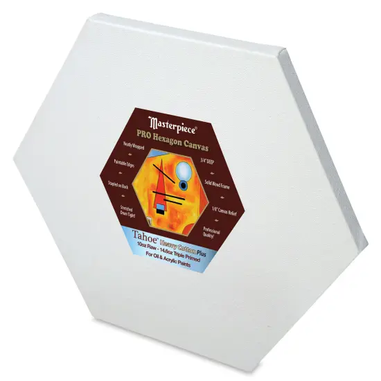 Masterpiece Tahoe Cotton Canvas Shape - Hexagon, 10" {2}