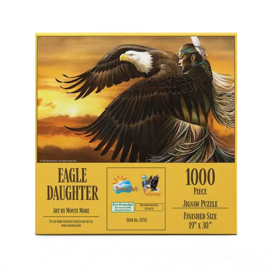 Sunsout Eagle Daughter 1000 pc Jigsaw Puzzle 21743 {4}