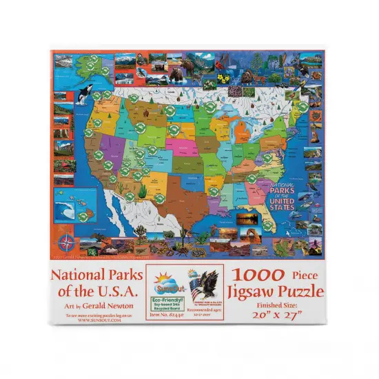 Sunsout National Parks of the USA 1000 pc Jigsaw Puzzle 62440 {4}