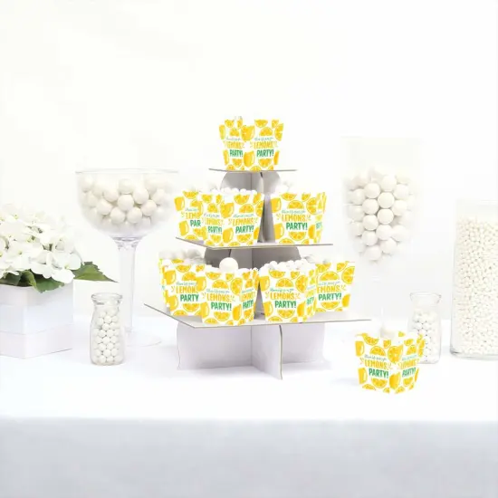 Big Dot of Happiness So Fresh - Lemon - Party Mini Favor Boxes - Citrus Lemonade Party Treat Candy Boxes - Set of 12 {4}