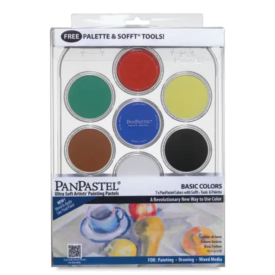 PanPastel Artists&rsquo; Painting Pastels Set - Basic Colors, Set of 7 {1}