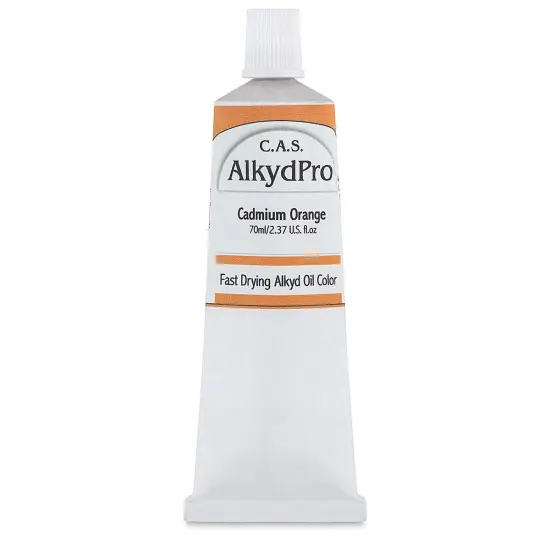 CAS AlkydPro Fast-Drying Alkyd Oil Color - Cadmium Orange, 70 ml tube {1}