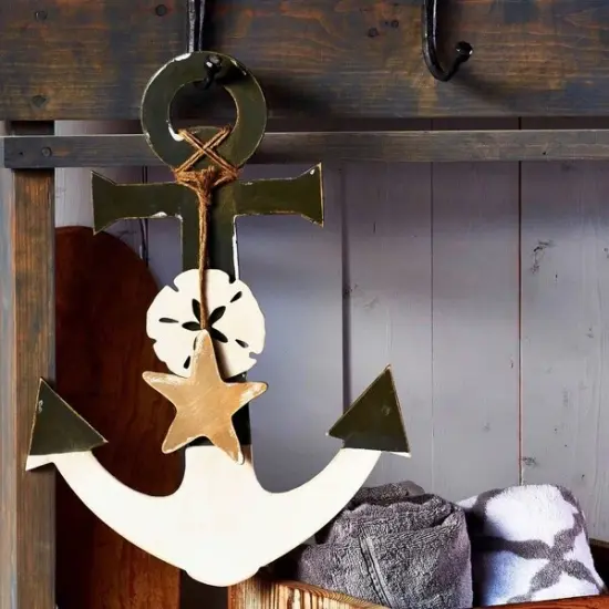 23 in. Unfinished Anchor {3}