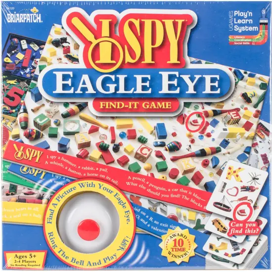 Briarpatch Scholastic I Spy Eagle Eye Find It Game {1}