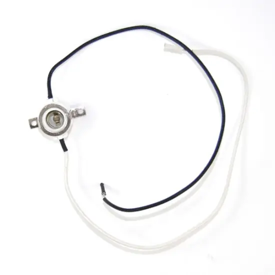 Satco 90-1080 E11 Mini Candelabra Socket Halogen Lamp holder White {1}