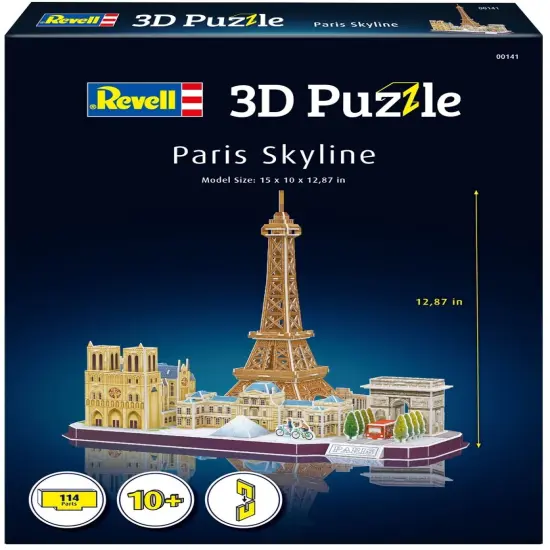 Carrera-Revell 3D Puzzle-Paris Skyline {1}
