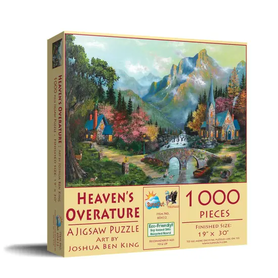 Sunsout Heaven's Overature 1000 pc Jigsaw Puzzle 60432 {3}