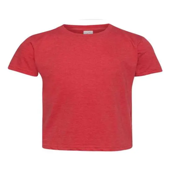 Rabbit Skins&reg; Toddler Fine Jersey Crew Neck Short Sleeve Tee - 3321 Vintage Red {1}