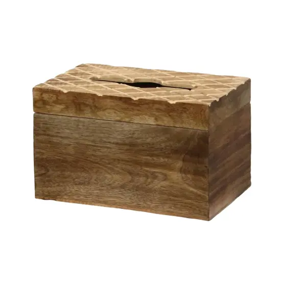 Modern Decorative Paper Facial Tissue Box Holder for Kitchen, Dining Room, and Office {4}