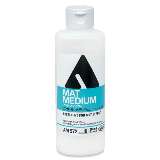 Holbein Acrylic Medium - Acrylic Matte Medium, 200 ml bottle {1}