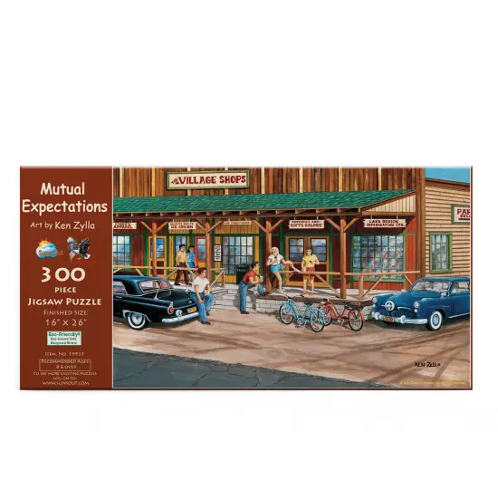 Sunsout Mutual Expectations 300 pc Jigsaw Puzzle 39935 {4}