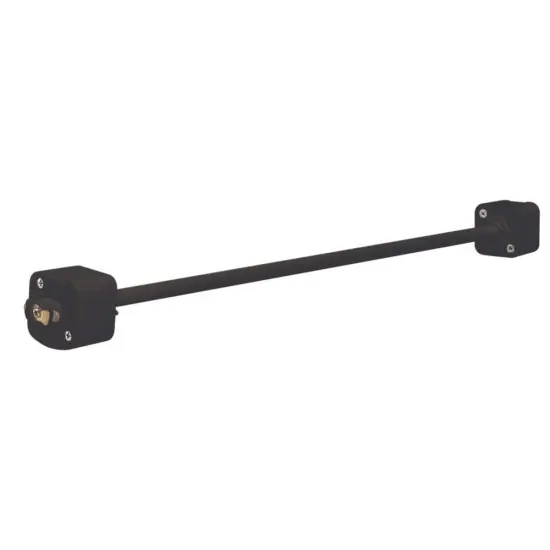 Satco TP163 Black 18 inch Extension Wand Track Lighting Track Standoff Rod {1}