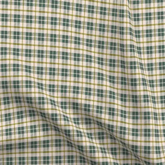 Various Fabrics by the Yard or Fat Quarter Plaid Tartan Green Golfing Classic Traditional Custom Printed Fabric by Spoonflower {5}