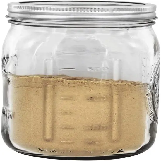 Ball Wide Mouth Quart Canning Jars Lids and Bands USA Made Pack of 12 {5}