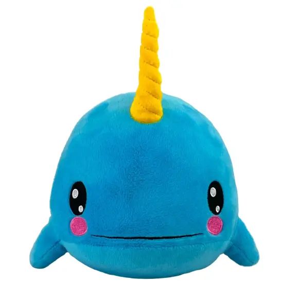 Bleacher Creatures Kuricha 6" Narwhal Sitting Plush - Soft Chibi Inspired Toy {1}