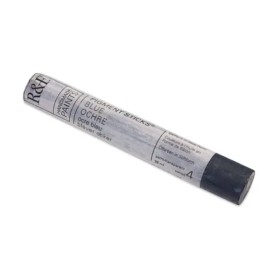 R&F Pigment Stick - Blue Ochre, 38 ml Stick {2}
