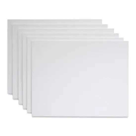 Strathmore 300 Series Cotton Canvas Panel Pack - 11" x 14", Package of 6 {1}