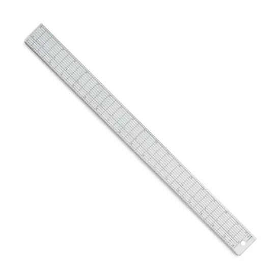 Westcott Grid Ruler - 18", Clear Plastic {1}