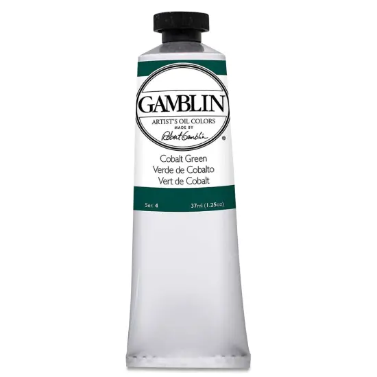 Gamblin Artist's Oil Color - Cobalt Green, 37 ml tube {1}