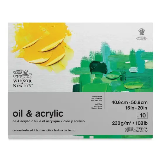 Winsor & Newton Oil & Acrylic Pad - 16" x 20" {1}