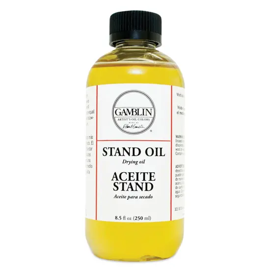 Gamblin Refined Stand Oil - 8.5 oz bottle {2}