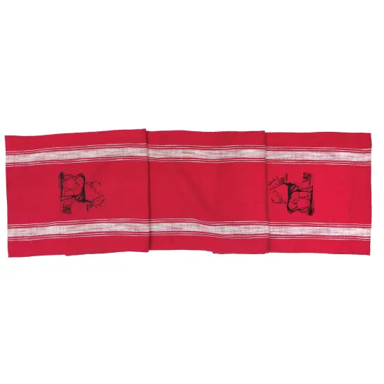 Stag Feed Sack Table Runner 13" x 72" {1}