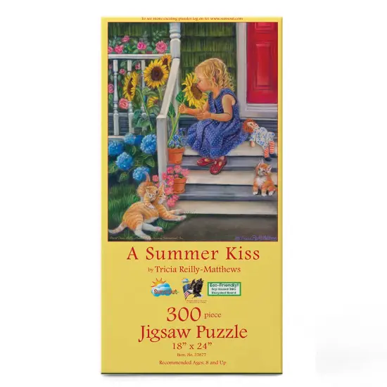 Sunsout A Summer Kiss 300 pc Jigsaw Puzzle 35877 {4}
