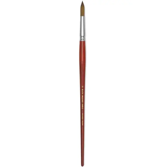 Blick Master Kolinsky Sable Brush - Round, Long Handle, Size 14 {1}