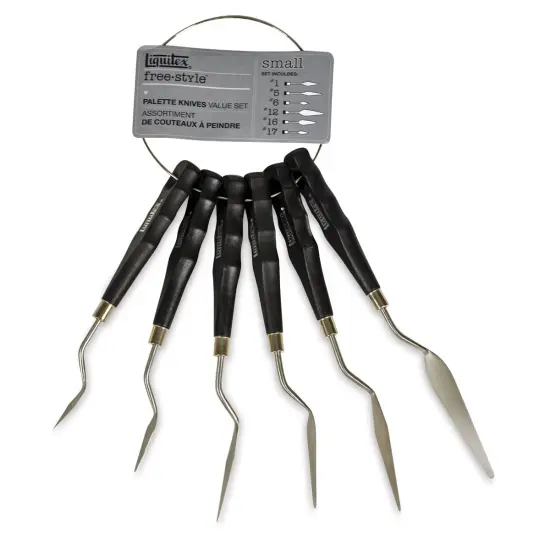 Liquitex Painting Knives - Ring Set of 6 Small {1}