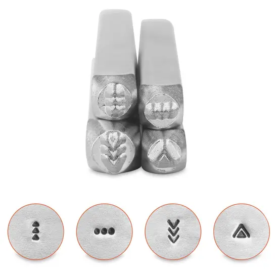 ImpressArt Design Stamp - Mandala Pack Series 4, Set of 4 {1}