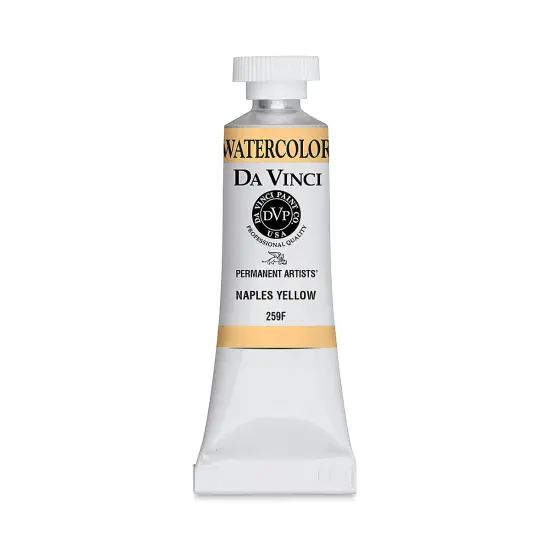 Da Vinci Artists' Permanent Watercolor - Naples Yellow (CL), 15 ml tube {1}