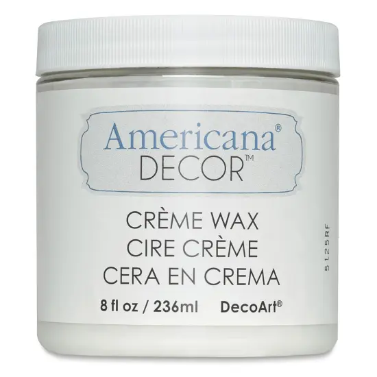DecoArt Americana Decor Creme Wax - Clear, 8 oz jar {1}