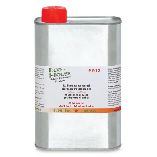 Eco-House Linseed Stand Oil - 32 oz can {2}