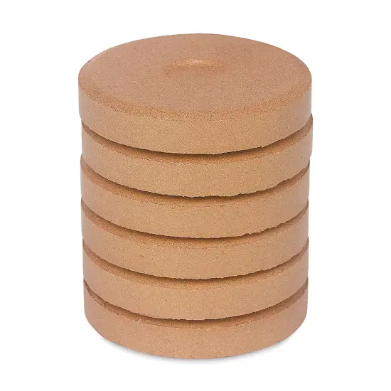 Richeson Tempera Cakes - Deep Gold Metallic, Pkg of 6 {1}