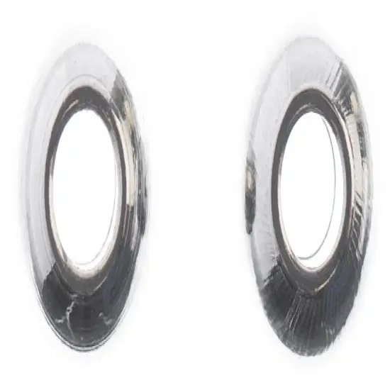 John Bead Stainless Steel Round Spacer Bead 20/Pkg-6mm {3}