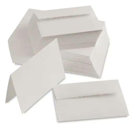 Canson Blank Watercolor Greeting Cards - White, Pkg of 30 {1}