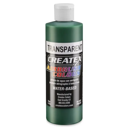 Createx Airbrush Color - 8 oz, Transparent Brite Green {1}